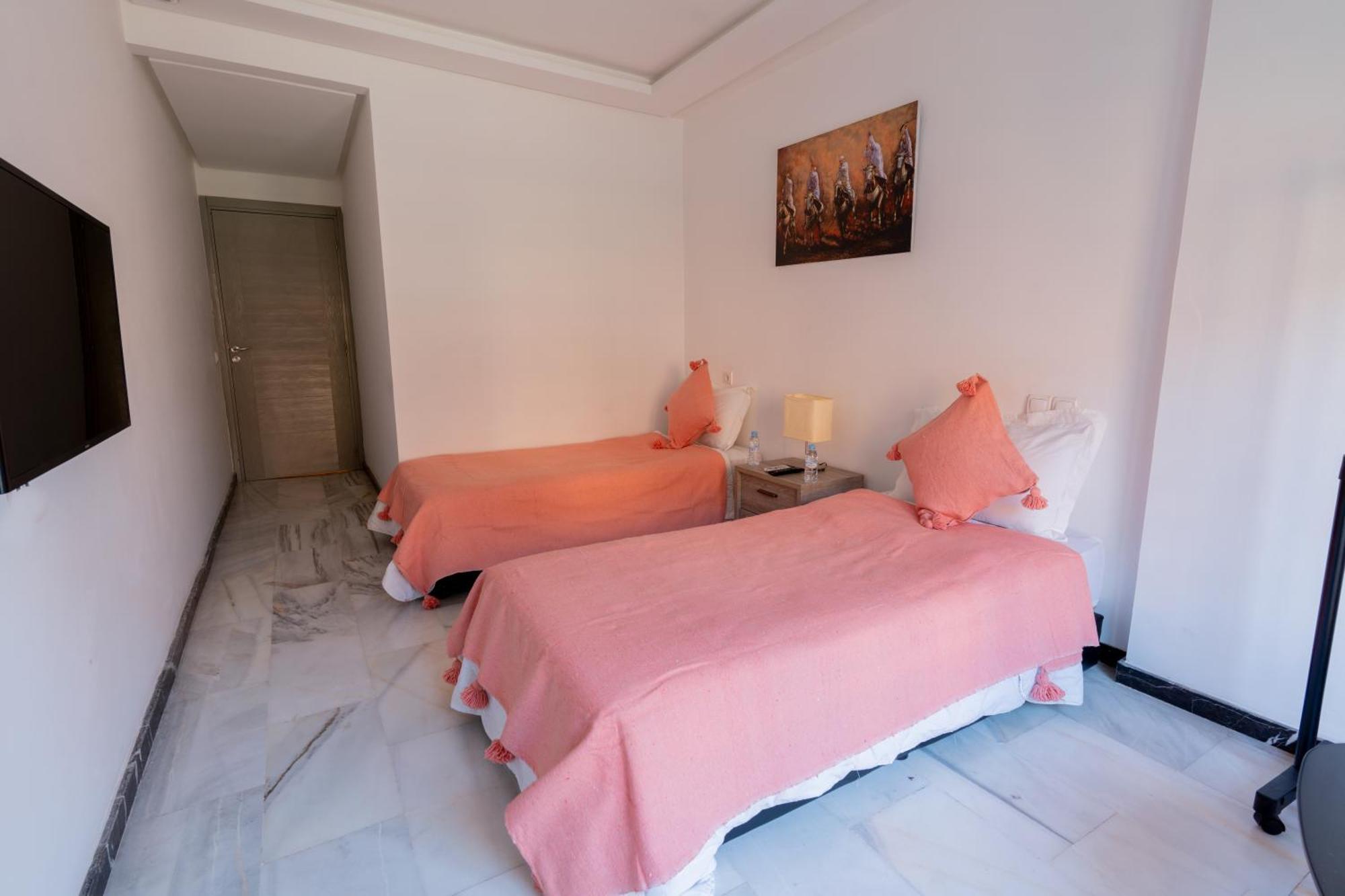 Bel Appartement Au Coeur De Gueliz مراكش المظهر الخارجي الصورة
